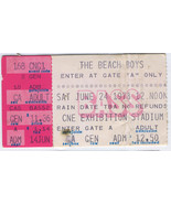 THE BEACH BOYS 1978 TICKET STUB CNE EXHIBITION STADIUM ORIGINAL BASS TIC... - $40.51 CAD