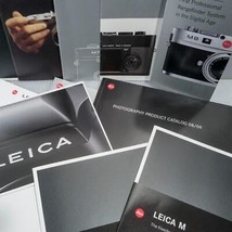 Large Lot of Leica M Camera &amp; Lens Product Brochures MP, M8, M7 Advertising - $89.09