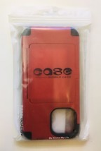 Case Mobile Case IS 9001-Jelly case Iphone 12 Pro Max 6.7&quot; Red &amp; Black Unused - £10.44 GBP
