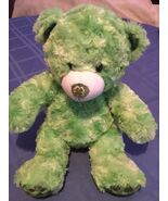 St Patricks Day Build A Bear Irish Shamrock plush green stuffed 15 inch New - $15.99