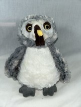 GANZ WEBKINZ GREY OWL HM344 STUFFED ANIMAL PLUSH (NO CODE) - £7.87 GBP