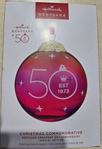 2023 Hallmark Christmas Commemorative 50th Anniversary Special Edition O... - £18.71 GBP