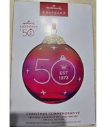 2023 Hallmark Christmas Commemorative 50th Anniversary Special Edition O... - £18.84 GBP