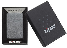 Sharp Durable Ironstone Finish Zippo Lighter - $25.60