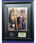 MLB Cincinnati Reds Limited Edition Photo #1 with Bronze Coin- Highland ... - $101.38 CAD