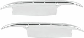 United Pacific Chrome Door Handle Guard Set 1955-1956 Chevy Bel Air 150 210 - £23.87 GBP