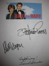 Hart to Hart signed TV Pilot Script Screenplay Autograph Robert Wagner S... - £15.14 GBP