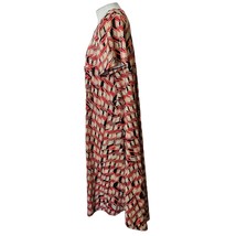 Black and Red Geometric Pattern Shift Dress Size XL - £19.46 GBP