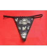 New Womens MILWAUKEE BREWERS MLB Baseball Gstring Thong Lingerie Underwear - $28.05 CAD