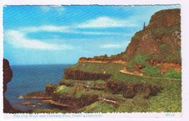 Postcard Antrim Ireland The Cliff Walk &amp; Chimney Pots Giant&#39;s Causeway - $3.58