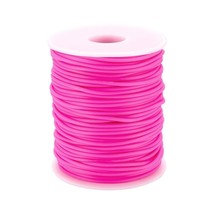 54.68 Yards Hollow Pipe Rubber Cords 2Mm Rubber Hollow Tube Cords Tubing... - £16.66 GBP