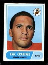 1968 Topps #95 Eric Crabtree Vgex Broncos *XR27358 - £1.35 GBP