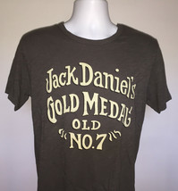 Mens Lucky Brand Jack Daniels Gold Medal Old No 7 Whiskey t shirt small - $34.60