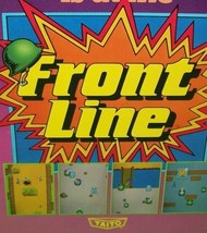Front Line Arcade FLYER Original Vintage 1982 Game Artwork Sheet Battle Combat - £27.50 GBP