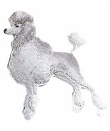 Amazing Custom Dog Portraits[Poodle] Embroidered Iron On/Sew Patch [5.3&quot;... - £14.39 GBP