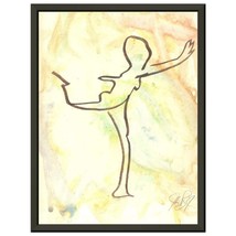 Dancer by artist John Pape - $1,399.39 MXN