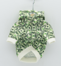 Funny money hoodie for small dog new spring summer fall - £11.74 GBP