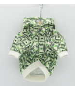 Funny money hoodie for small dog new spring summer fall - £11.95 GBP
