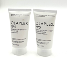 Olaplex No.4 Bonding Maintenance Shampoo &amp; No.5 Conditioner 1 oz Duo - £11.37 GBP
