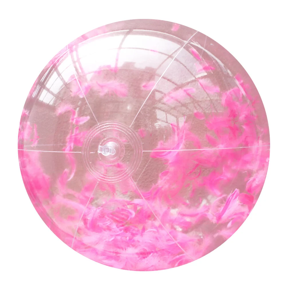 Inflatable Ball Out Door Toys Round Transparent Outdoor Beach Clear Balls Giant - £11.79 GBP+
