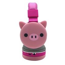 Cute Kids Girl Cartoon Blueooth Headphones 3D Cat Rabbit Pig - £16.18 GBP