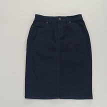 Banana Republic RN#54023 Women's Blue Cotton Blend Denim Skirt Size 2 Waist 27" image 14