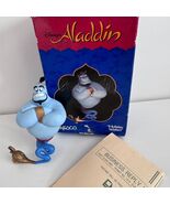 Disney Enesco Aladdin Christmas Ornament Holiday Wishes Genie In Magic Lamp - $272.54 MXN