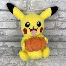  Tomy Pikachu Halloween Pumpkin Pokemon Plush Doll Toy 9.5 Inches Tall - €15,18 EUR