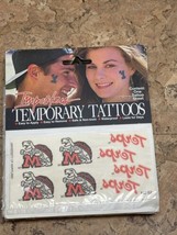 Lot Of 10 Packages Temporary Tattoos Maryland University Terrapins Terps JD - $363.10 MXN