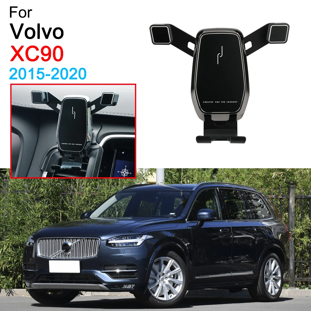 Car Phone Holder Air Vent Clip Clamp Mobile Phone Holders for Volvo XC90 - £21.41 GBP