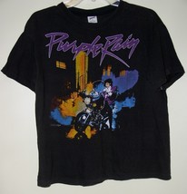 Prince Concert Tour T Shirt Vintage 1984 Purple Rain Graphic Art Single Stitched - £390.91 GBP