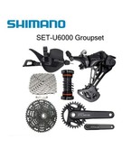 New SHIMANO CUES U6000 11 Speed Groupset 32T 170mm 45T 50T - $229.99+