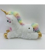 FAO Schwarz 15&quot; Unicorn Plush Stuffed Animal With LED Lights - $36.36 CAD