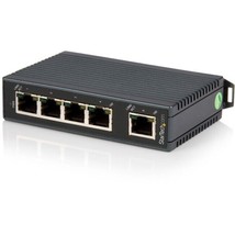 StarTech 5-Port Industrial Ethernet Switch - DIN Rail Mountable - $157.99