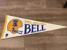 WFL Philadelphia Bell Vintage Football Pennant Very Good Condition - £9.33 GBP