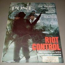 Saturday Evening Post April 20, 1968 - Riot Control, Ed Sullivan, Loose ... - £9.98 GBP