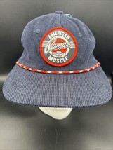 Chevrolet Camaro Z28 Hat American Muscle Circle Patch Navy Rope Corduroy Cap NWT - $19.69