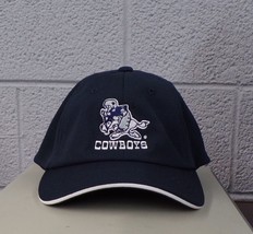NFL Dallas Cowboys Vintage Logo Football Embroidered Ball Cap Baseball Hat New - $19.54