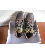 BNIB Clarks Beven Boy Y boys lace-up ankle boots, brown, leather, ships ... - $928.02 MXN