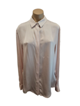 MAIN LABEL OFF WHITE Pink Button Down Blouse - Size 40 - £224.27 GBP