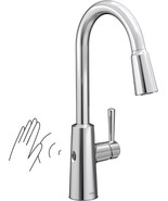 Moen 7402EW Riley Single Handle Chrome High Arc Pull Down Kitchen Faucet - €147,77 EUR