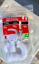 1-1/4 In. PVC P-Trap with Insta-Plumb Technology, Push &amp; Release NEW - $277.81 MXN