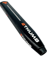 2 THUMB OG LITE TAPER 43 GOLF PUTTER GRIP. BLACK / ORANGE. + FITTING TAPE. - $723.52 MXN