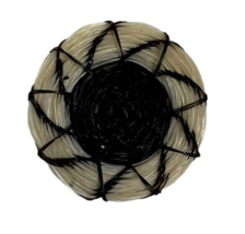 Papago Indian Tohono O’odham Hand Woven Horsehair Miniature Sun Micro Basket - £37.24 GBP