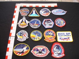 Space Shuttle Mission Patch Collection Set 15 shuttle patches in set - $3,959.01