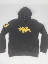 Polo Ralph Lauren Triple Pony Pullover Hoodie Sweatshirt Size M Men&#39;s Bl... - $139.99