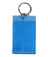 Key Tags Keychain Organize Keys 1 5/8 x 2 3/8 Inch Rectangle Acrylic  - $9.59