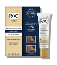 RoC Retinol Correxion Deep Wrinkle Anti-Aging Night Cream, Daily Face - £17.41 GBP