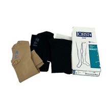 Jobst Compression Knee High Medical Socks 3 Pair Size Large Relief 20-30 mmHg - £28.18 GBP