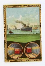 Wampole Preparation A La Vuelta Hudson Tunnel New York Advertising Card ... - £13.39 GBP